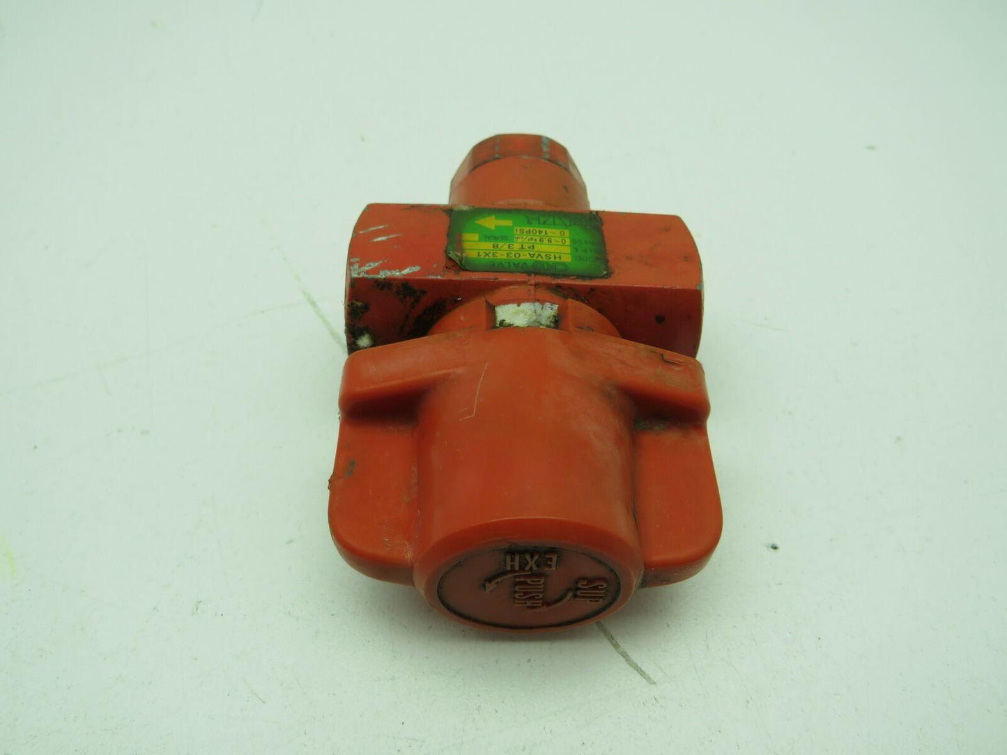 CKD HSVA-03-3X1 Pneumatic Shut Off Valve 140PSI 3/8NPT