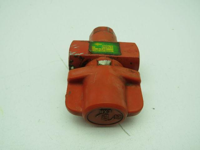 CKD HSVA-03-3X1 Pneumatic Shut Off Valve 140PSI 3/8NPT