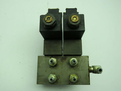 Daikin JSO-G02-2BA-20-N Solenoid Valve 100VAC W/MC-02P-05-10 Check Valve