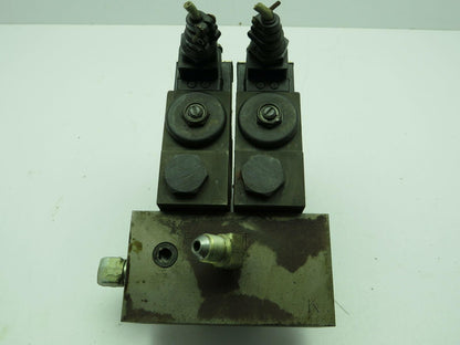 Daikin JSO-G02-2BA-20-N Solenoid Valve 100VAC W/MC-02P-05-10 Check Valve