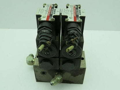 Daikin JSO-G02-2BA-20-N Solenoid Valve 100VAC W/MC-02P-05-10 Check Valve