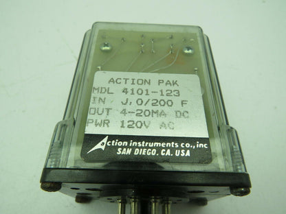 Action Pak 4101-123 Isolating Signal Conditioner Relay
