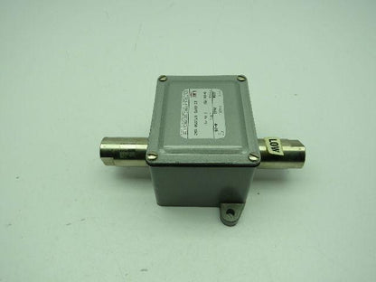 United Electric Controls 7611 Type J21K Pressure Switch  0-25PSI  20A 125/250Vac
