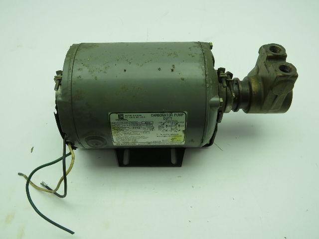 Emerson S55JXSKA-6079 Carbonator Pump 1/3HP 115-230V 6.2/3.1A