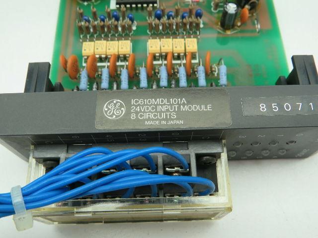 General Electric IC610CH120A Programmable Controller 10 Slot Rack With Cards