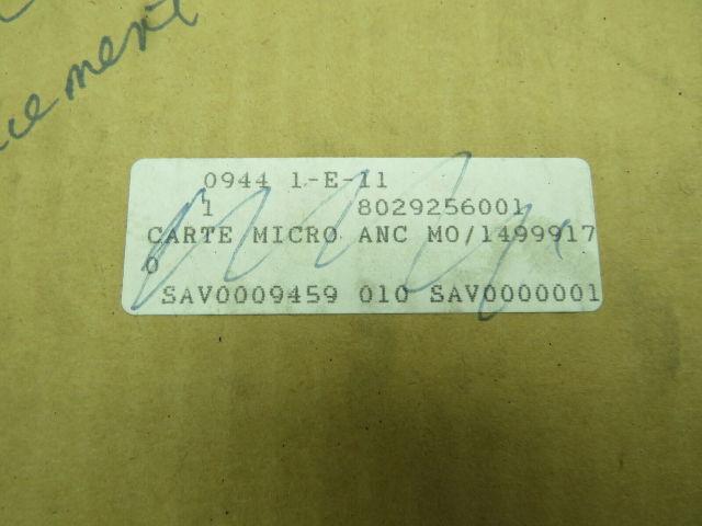 Cameca 029 256 001/6 Master Board