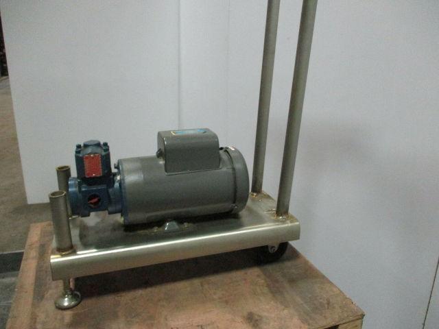 Gorman Rupp GMC1DE3-E1.5 1P Rotary Gear Pump 1" Baldor 1.5HP CL3514 115/230V New