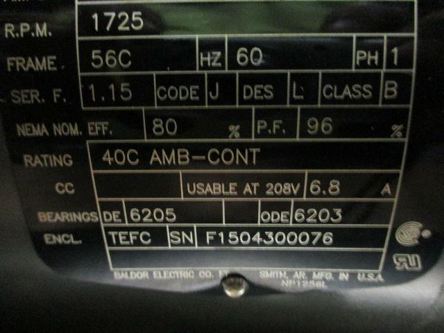 Gorman Rupp GMC1DE3-E1.5 1P Rotary Gear Pump 1" Baldor 1.5HP CL3514 115/230V New