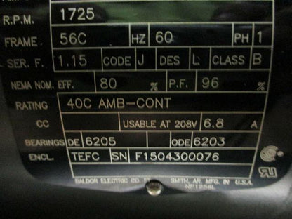 Gorman Rupp GMC1DE3-E1.5 1P Rotary Gear Pump 1" Baldor 1.5HP CL3514 115/230V New