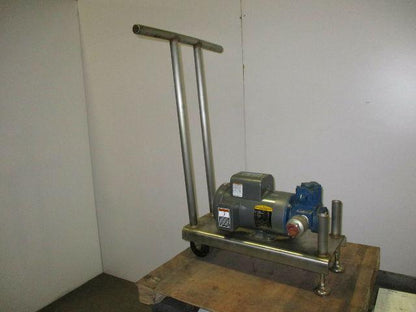 Gorman Rupp GMC1DE3-E1.5 1P Rotary Gear Pump 1" Baldor 1.5HP CL3514 115/230V New