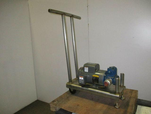 Gorman Rupp GMC1DE3-E1.5 1P Rotary Gear Pump 1" Baldor 1.5HP CL3514 115/230V New