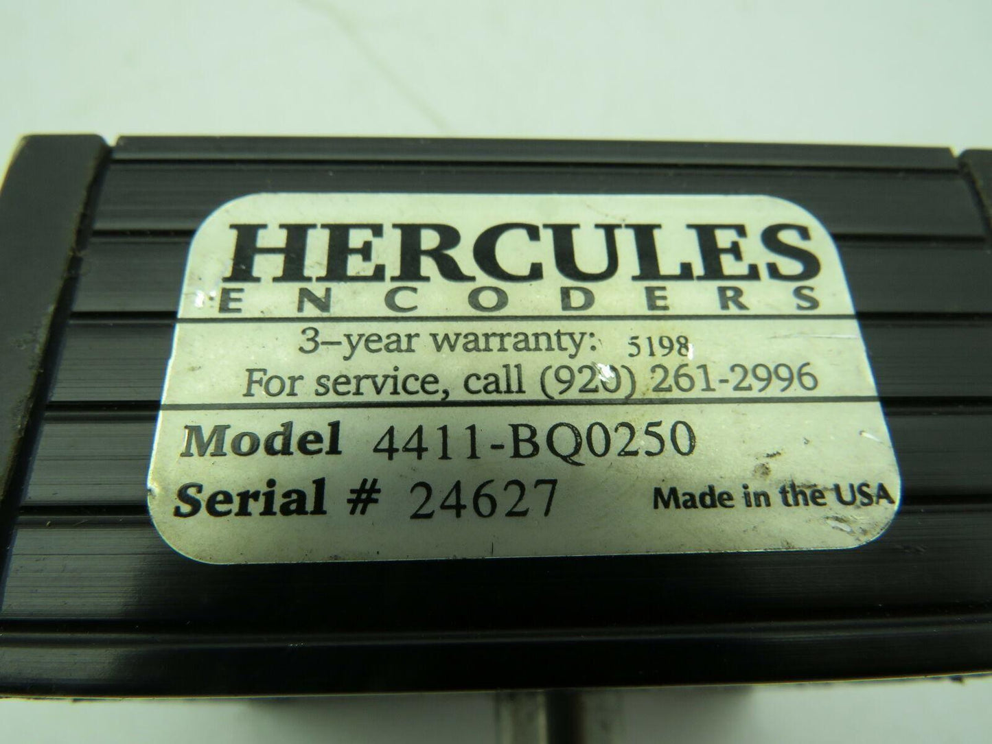 Hercules Encoder 4411-BQ0250