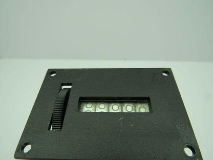 Enmco P3B52A Electromechanical Counter 5 Digit Panel Mount 115VAC