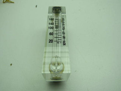 King Instrument 75201102C15 Flow Meter 1/4" FNPT BR EP 180 SCFH