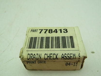 778413 Bosch PVS 40 Pump Drain Check Assembly Lot of 6