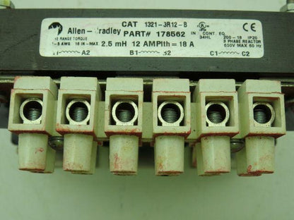 Allen Bradley 1321-3R12-B Transformer 600V 3Ph 12A