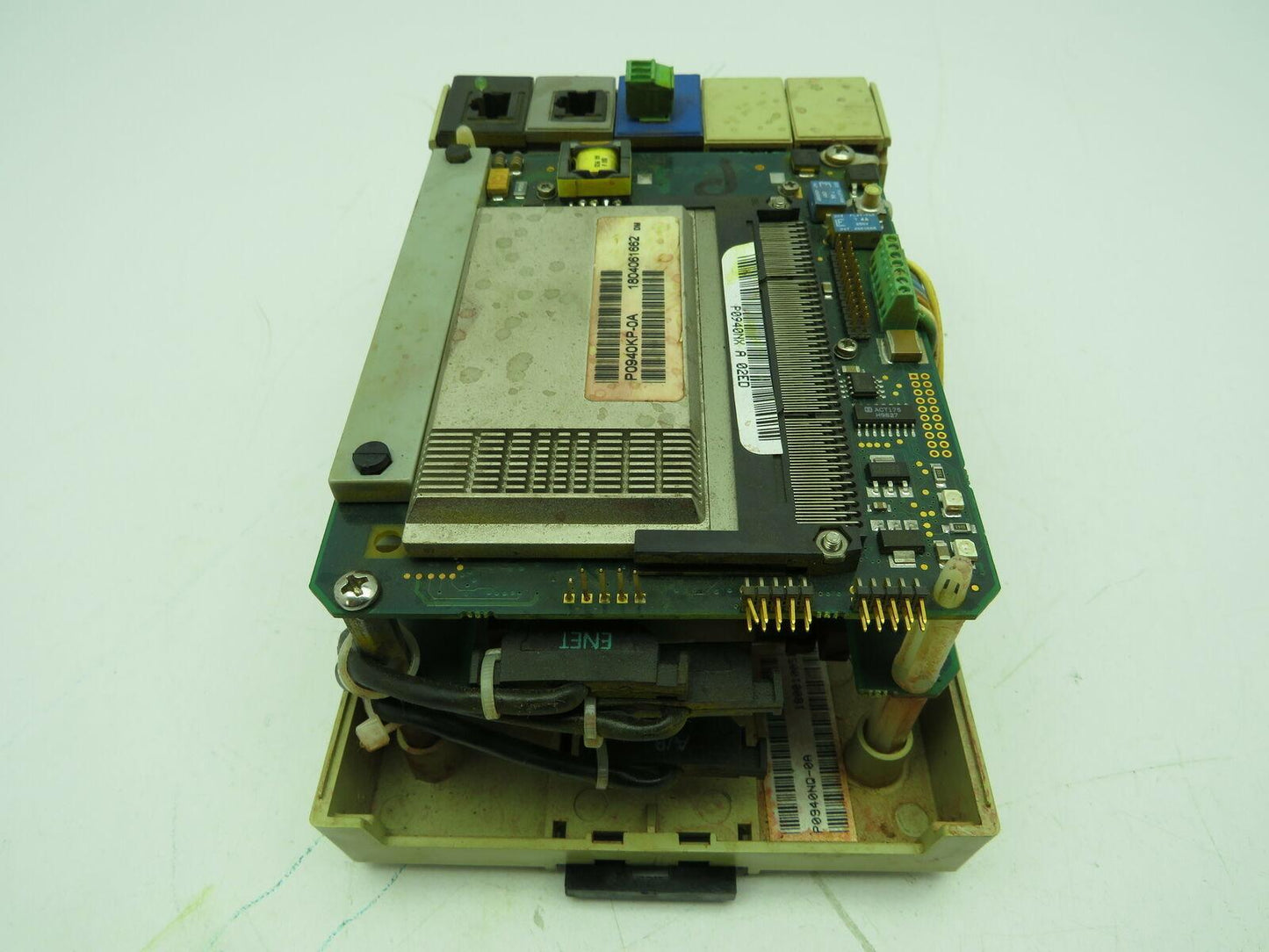 Foxboro P0940NQ Micro-I/A Type 1 Ethernet Station Rev-0A DIN Rail Mount