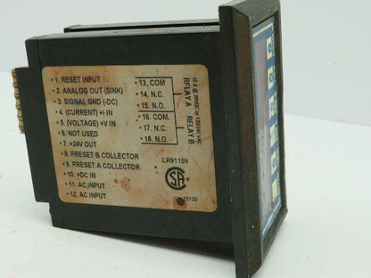 Omega DP-F65-A Ratemeter/Totalizer 110V