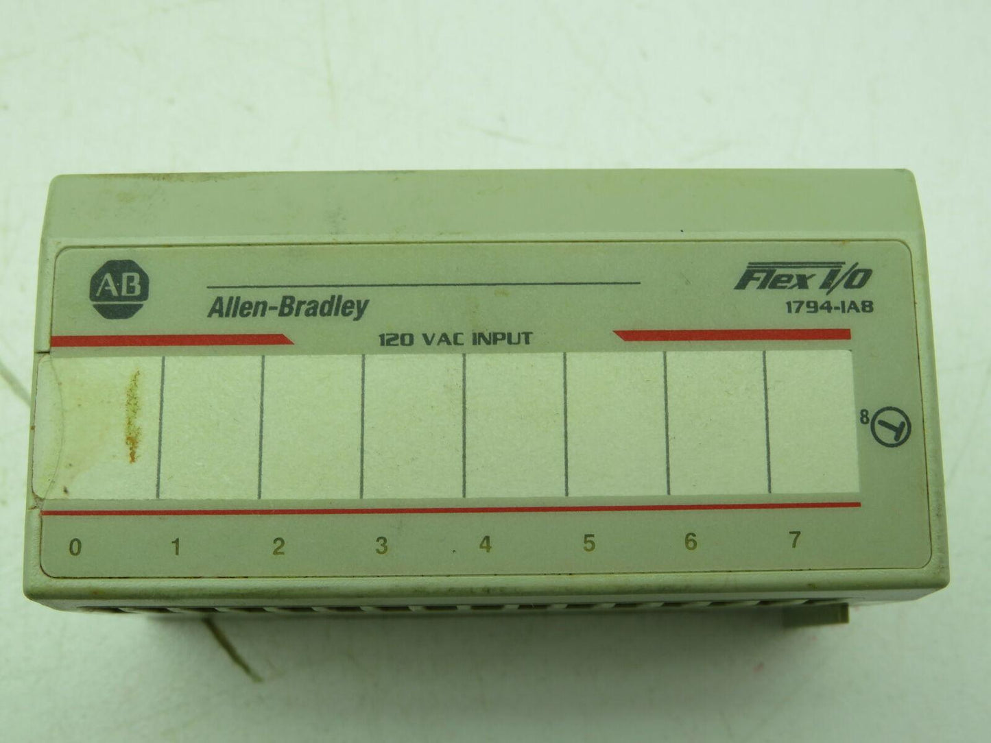 Allen Bradley 1794-IA8/A Flex I/O Input 120VAC Series A Rev A01 Lot of 11