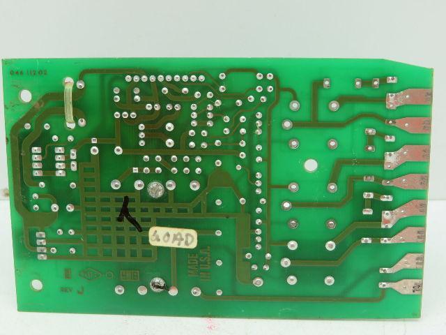 Partlow 046-112-02 Power Supply Circuit Board Rev J