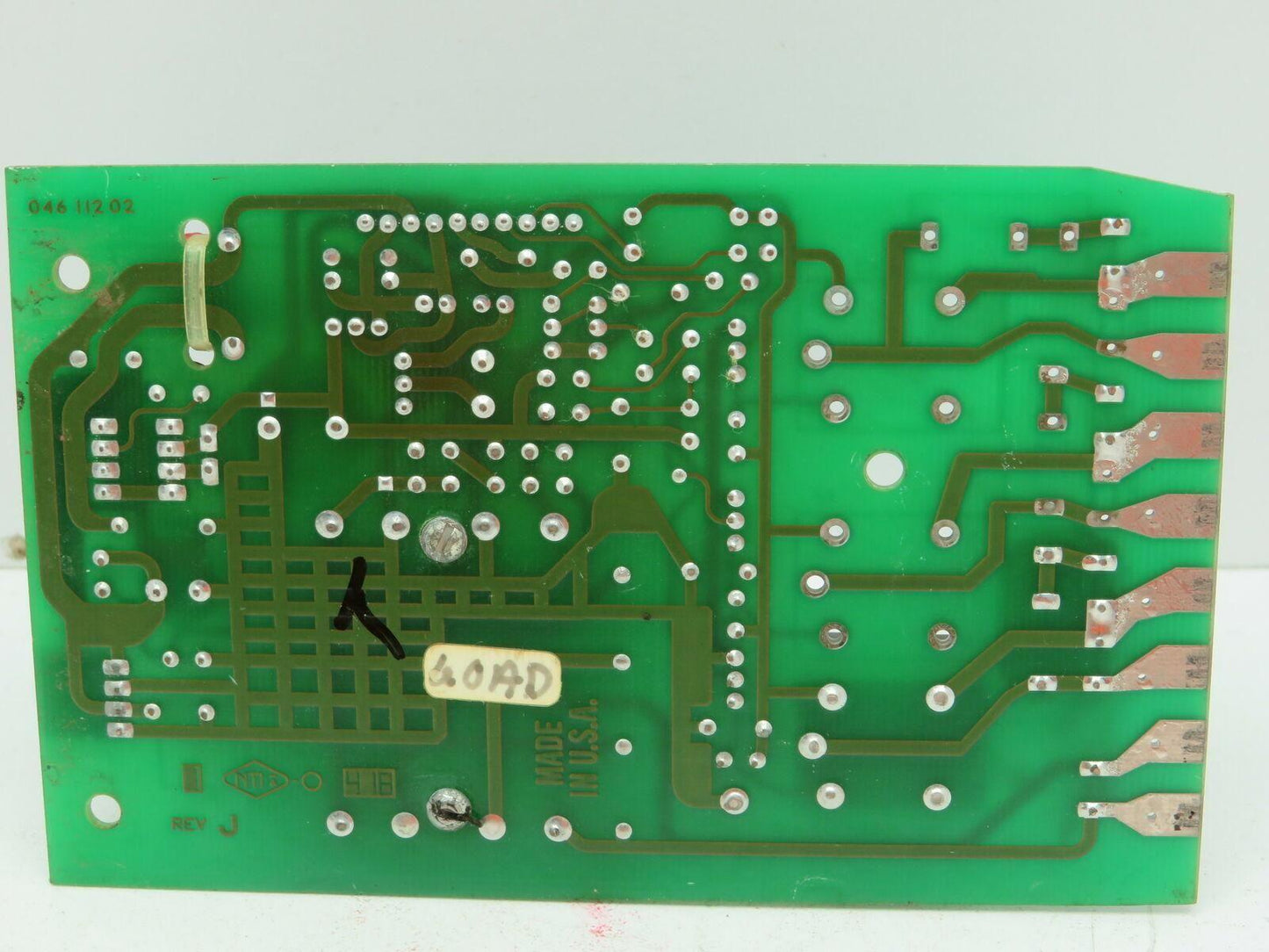 Partlow 046-112-02 Power Supply Circuit Board Rev J