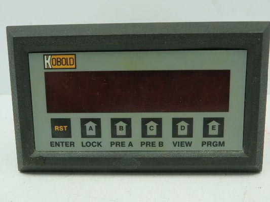 Kobold INT-1513 Ratemeter Totalizer PLC Counter Panel Mount 110VAC