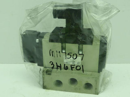 SMC VFS4110-3D03T Solenoid Valve 145psi 120VAC