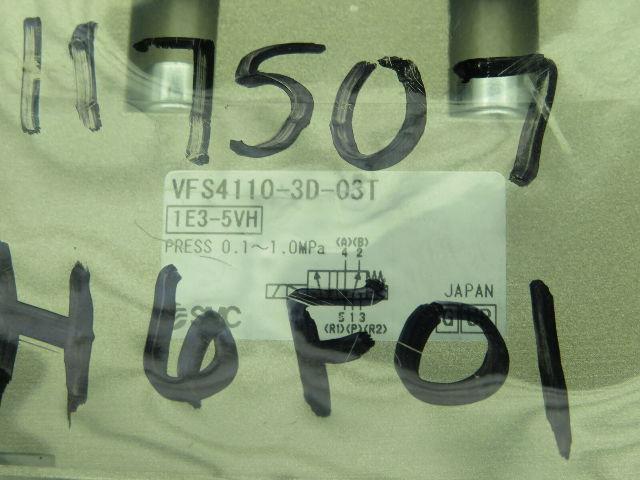 SMC VFS4110-3D03T Solenoid Valve 145psi 120VAC