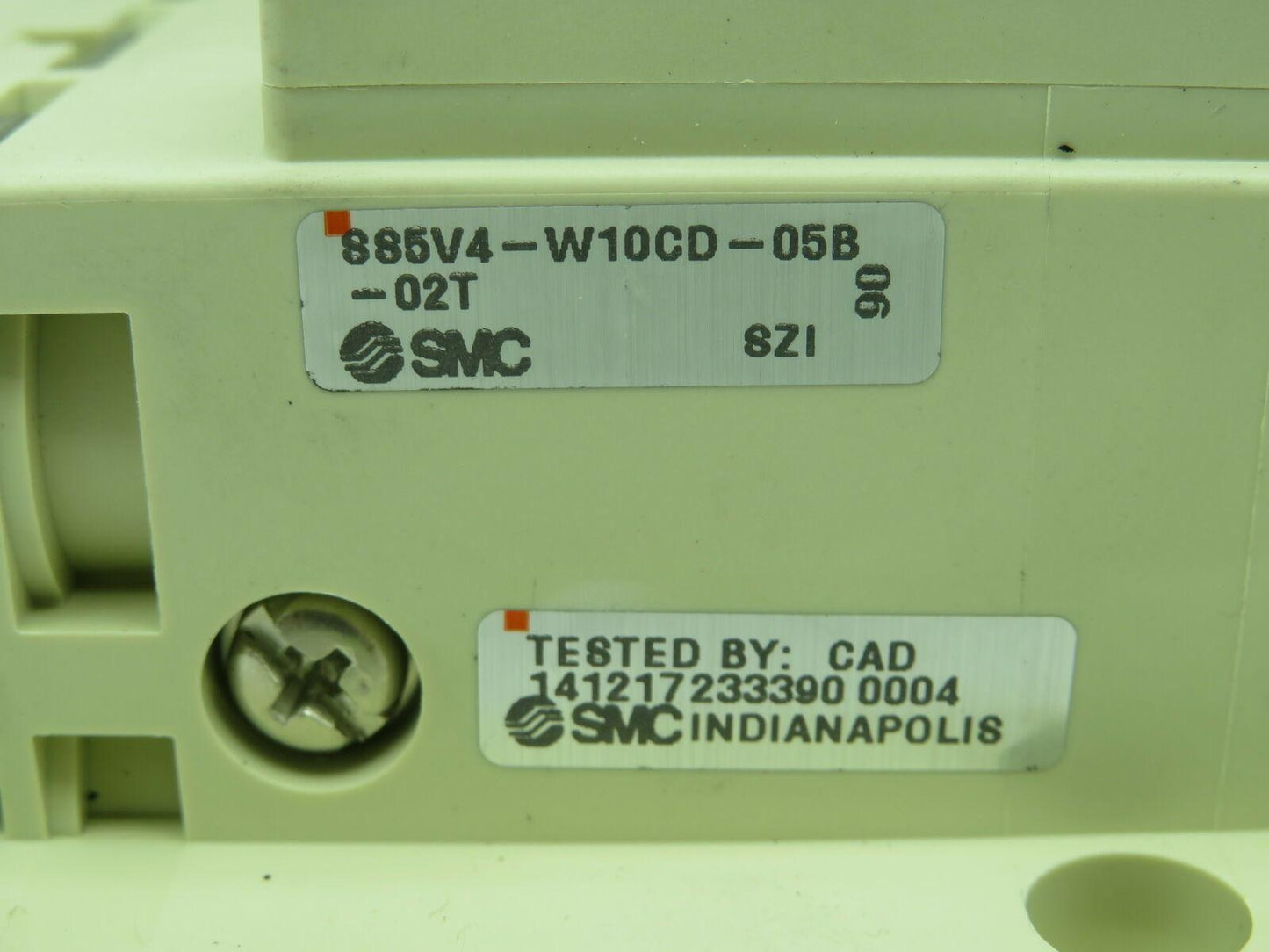 SMC SS5V4-W10CD-05B Pneumatic Solenoid Manifold 5 Station