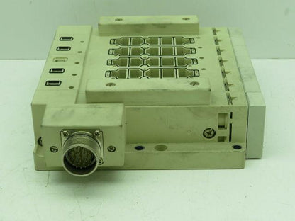 SMC SS5V4-W10CD-05B Pneumatic Solenoid Manifold 5 Station