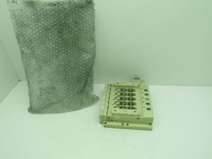 SMC SS5V4-W10CD-05B Pneumatic Solenoid Manifold 5 Station