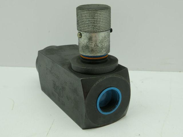 DMIC PC1H-0750S Hydraulic Colorflow Control Valve 3/4 NPT