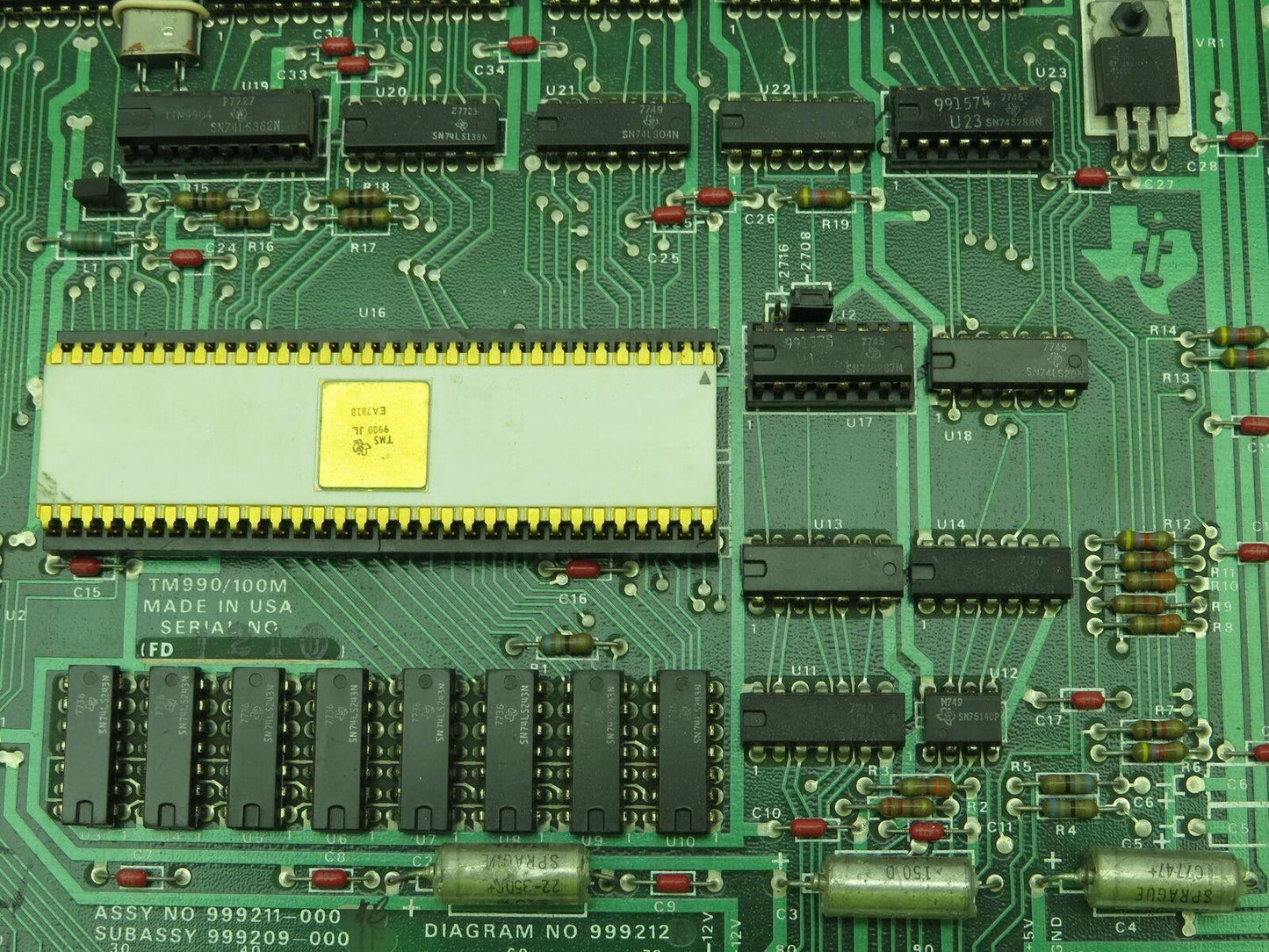 Siemens TM990/100M Main CPU PCB Card Circuit Board 999211-000