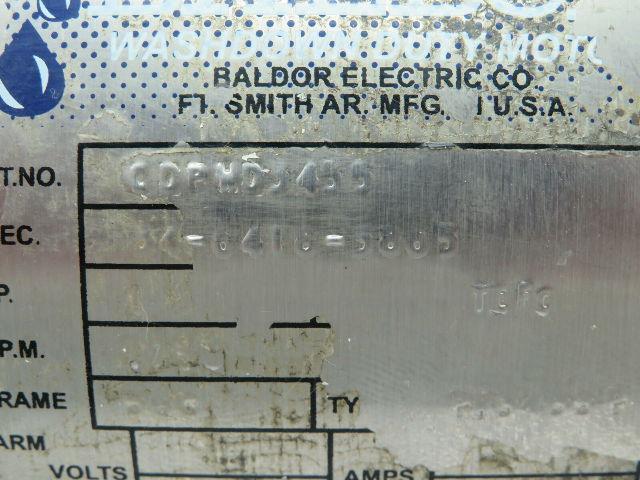 Baldor CDPMD3455 DC Motor 1 HP 180V 16MM Shaft