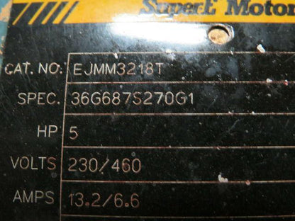 Mepco RC09-25-050-17-3 Pump 3" Shaft W/Baldor EJMM3218T 184JM Frame 1750RPM 5HP