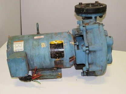 Mepco RC09-25-050-17-3 Pump 3" Shaft W/Baldor EJMM3218T 184JM Frame 1750RPM 5HP
