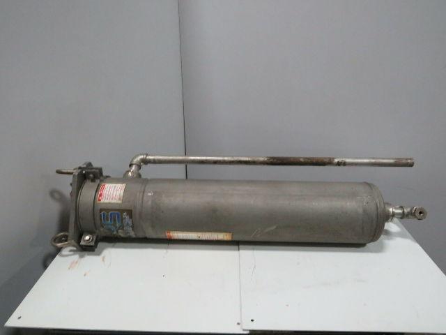 FSI BFNP12 Hydraulic Basket Strainer 304 Stainless Steel #2 Baghouse Filter 29"L