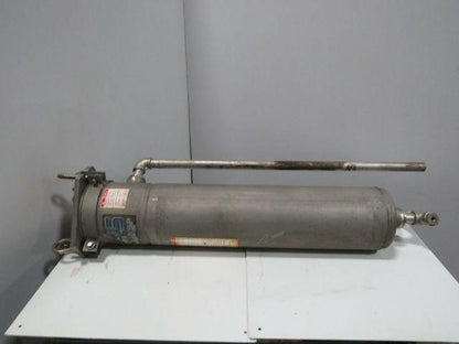 FSI BFNP12 Hydraulic Basket Strainer 304 Stainless Steel #2 Baghouse Filter 29"L