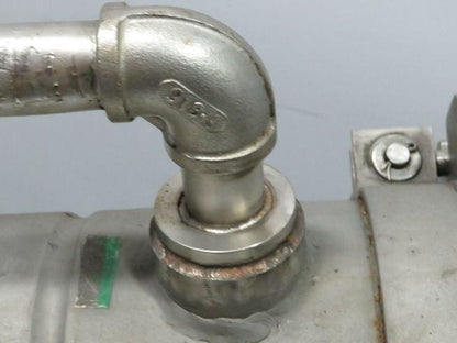 FSI BFNP12 Hydraulic Basket Strainer 304 Stainless Steel #2 Baghouse Filter 29"L