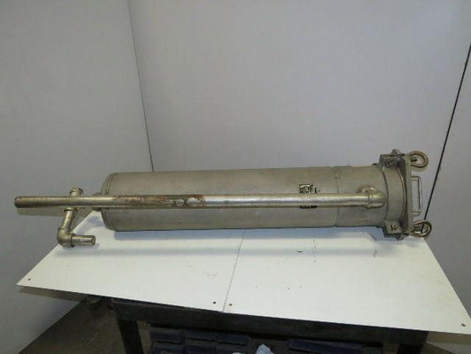 FSI BFNP12 Hydraulic Basket Strainer 304 Stainless Steel #2 Baghouse Filter 29"L