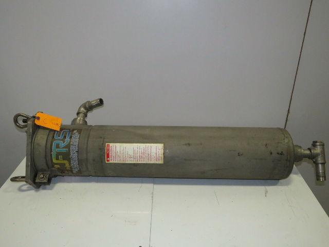 FSI BFNP12 Hydraulic Basket Strainer 304 Stainless Steel #2 Baghouse Filter 29"L