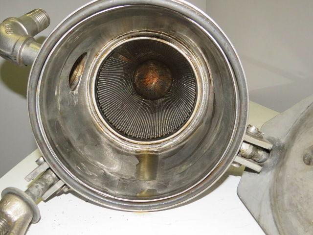 FSI BFNP12 Hydraulic Basket Strainer 304 Stainless Steel #2 Baghouse Filter 29"L