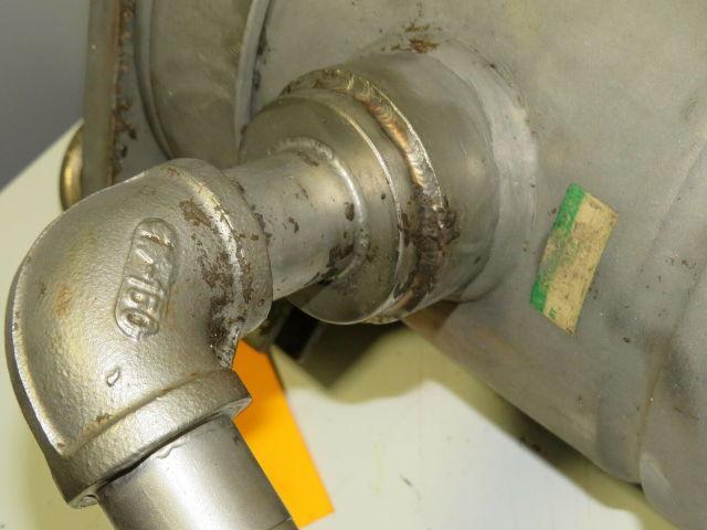 FSI BFNP12 Hydraulic Basket Strainer 304 Stainless Steel #2 Baghouse Filter 29"L