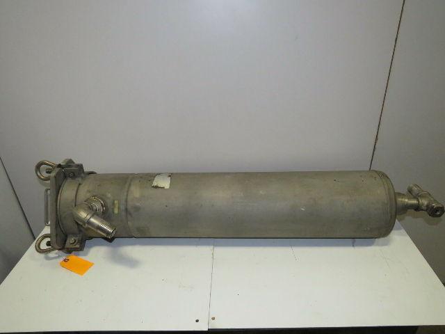 FSI BFNP12 Hydraulic Basket Strainer 304 Stainless Steel #2 Baghouse Filter 29"L