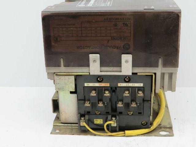 Allen Bradley 1100-BOD93/B Vacuum Contactor 1500VAC 200HP Series B