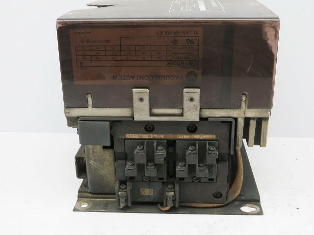 Allen Bradley 1100-BOD93/B Vacuum Contactor 1500VAC 200HP Series B
