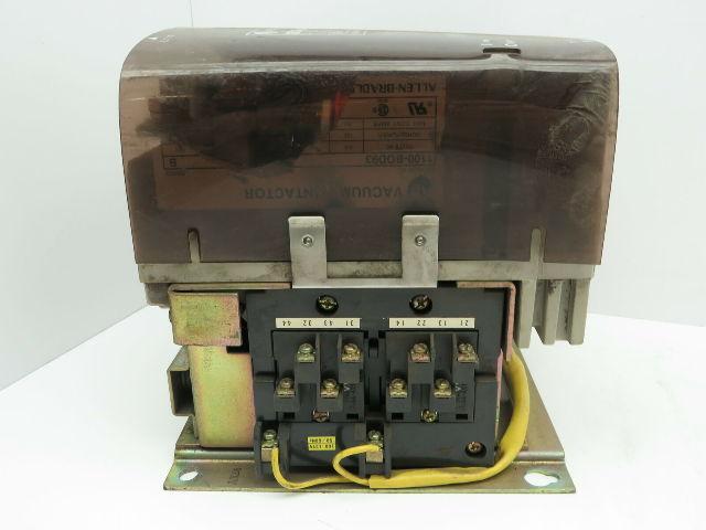 Allen Bradley 1100-BOD93/B Vacuum Contactor 1500VAC 200HP 3 Pole Series B