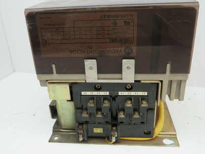 Allen Bradley 1100-BOD93/B Vacuum Contactor 1500VAC 200HP 3 Pole Series B