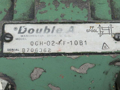 Double A QGH-02-FF-10B1 Hydraulic Directional Control Valve