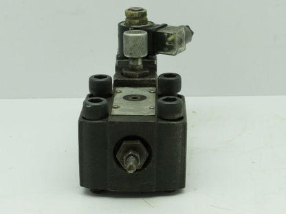 Atos DHI-0613 Hydraulic Valve 115V W/WQ-06-Y-J4-10A1-LK Valve Block